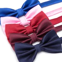 Neck Tie Set Xgvokh Men S Fashion Butterfly Party Wedding Bow For Boys Girls Candy Solid Color Bowknot Groothandel accessoires Bowtie 221013