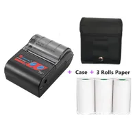 Printers 58mm Mini Wireless Bluetooth Android Portable Mobile Thermal Receipt Printer For Windows Andriod 221014