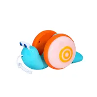 Sound Toys Baby Music Pull Line Snail Light Cartoon carina interesse lumacafera del bambino che striscia il regalo per bambini