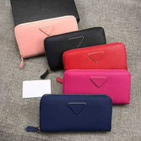 مصمم PR Classic Standard Bag Wallet Leather Long Zipper Card Card Card Mashing and Women's Wristband Presh متعددة