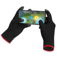 Зимние теплые перчатки для сотовых телефонов контроллеры сенсорный экран Просливает противопочеката эластичности Thin Soft 5 Finger для игр