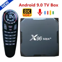 その他のエレクトロニクスセットトップボックスX96 Max Plus Android 90 TV Box Amlogic S905x3 Quad Core 4GB 64GB 32GBデュアルWIFI H265 8K X96MAXメディアプレーヤー2GB 16GB 221014