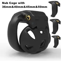 Masajeador Bondage Juguetes para adultos Nuevo 3D NUB Air Cage Chastity Dispositivo de castidad HT-V4 Rango de pene de alta calidad Cinturón de polla para adultos