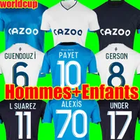 Alexis 22 23 Olympique de Marseilles koszulka piłkarska Payet 2022 2023 Om Gerson Rongier Guendouuzi Maillot de Foot Clauss Football Shirt Under Men Kid