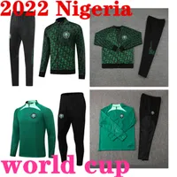 2022 Narodowa drużyna piłkarska Nigeria Drużyna mężczyzn 2022 2023 Nigerian Soccer Training Snoring Outdoor Jogging Shirt