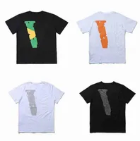 أزياء Men Vlon T Shirts مصمم مشهور Thirts Summer Thirts Big v tshirts Hip Hop Mens Womens Short Sleeve Street Sizeldda