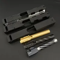 Tactical Accessories Aluminum G17 SI Slide For KUBLAI P1 Gel Blaster Upgrated Airsoft Paintball