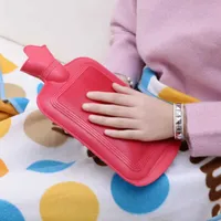Other Home Garden Water Injection Rubber Hot Water Bottle To Keep Warm Winter Portable Hand Foot Warmer Thickened High-density Safe Home Out Goods L221014