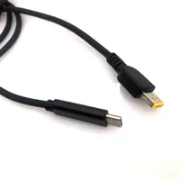 Datorkablar USB C Typ Laptop Charging Cable Cord för Lenovo ThinkPad 10 Helix 2 4x20E75080 TP00064A 12V 3A Adapter