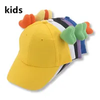 قبعات الكرة Caps Caps Boys Grils Hats Capball Caps Kids Kids Kids Cute قابلة للتعديل 50-55 سم أذن في الهواء الطلق قبعة Baby Gorras New Hombre L221022