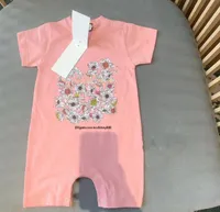 Baby rompers designer ragazzi ragazze abiti neonati estivi cortili per bambini