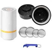 Tischmatten Elektrische Handheld Mason Jar Vacuum Kit Universal Sealers Nahrungsmittel MADE MACHE