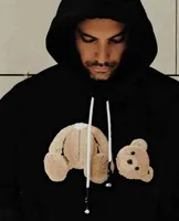 남자의 후드 땀 셔츠 2021 남성 여성 디자이너 패션 스웨터 롱 슬리브 곰 까마귀 옷 스웨터 힙합 손바닥 옷