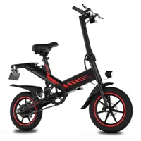 자전거 e- 자전거 운송 EU 광택 창고 14 인치 350W 48V 접이식 e- 자전거