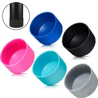 Drinkware handle 75 cm siliconen tuimelaar bumper warmte-resistente waterfleshouder isolatiemat niet-slip cup mok coaster