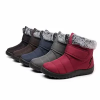 2022 Boot Bottes Femme Cheaps Vente de nouvelles chaussures de tissu d'hiver Femmes chaudes de la cheville de la cheville