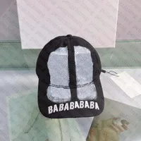 Brand Hats Ball Caps With Scrawl Letter Designer Baseball Caps for Man Woman Sport Sun Hat Beach Casquette Adjustable