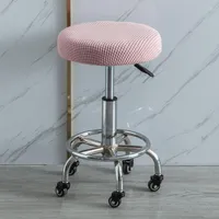Tabilna serwetka poliestrowa krzesło fotela gniazdo zagęszona okrągła okładka stołek elastyczna zmywalna poduszka do domu tekstylia