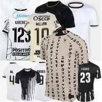 2021 2022 Paulinho Soccer Jersey Man Dames Kids Kit Fagner Willian Cassio Guedes R.Augusto Luan Football Gabriel Gil Uniformen Camisa Corinth Shirts