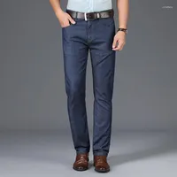 Herren Jeans Browon Marke Summer Casual Men Hosen mit mittlerer Taille Straight Jeanshose verkauft Farbgeschäft Plus Size