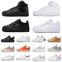 NEW Mens Women Airforces 1 Classic Casual Shoes Airforce One Skateboarding White Black Airforces Ones High Low Cut Trainers Forces 1s Original Sports Sneakers 36-45