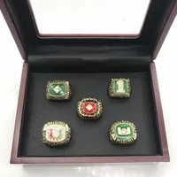 2023 wholesale bags 5pcs Miami Hurricanes championship ring fashion Gifts from fans and friends leather Bag Parts & Accessories