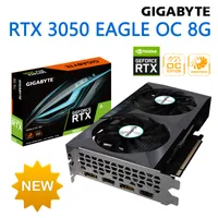 Tarjetas gráficas Gigabyte GeForce RTX 3050 Eagle OC 8G Video Card Nvidia GDDR6 8GB 128bit admite AMD e Intel Desktop CPU