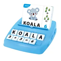 Uczenie się zabawek edukacyjne dla dzieci Wspierające gry arytmetyczne alfabetowe dla chłopców dziewcząt 4-12 lat Prezent Wczesne narzędzia edukacyjne 221014