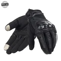 Cinco dedos Guantes de guantes de hierro Jias Summer Motorcycle Pantalla táctil Breathable Moto Racing Moving Motorbike Gear Protective Motocross 221017