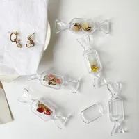 Aufbewahrungstaschen Süßigkeitenform Mini Box Schmuck Halskette Organizer Plastik