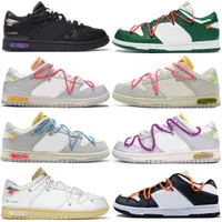NEW Designers Dunksb Casual Shoes SBdunk Dear Summer Lot 1 05 Of 50 Collection Pine Orange Green SB DunKES Low White OW The 50 TS Trainer Chunky UNC Mens Women Sneakers
