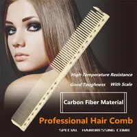 Hair Brushes 1PC Doublesided Laser Scale Comb Pro Salon dressing With Handle Cutting Styling Tools G0706 221017