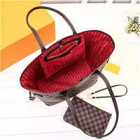 2pcs Set Totes High Qualitys Women Bag Handbags Luxurys Designers Ladies Shoulder Handbag Clutch Purse Retro Backpack Style