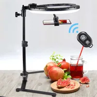 Vanity Lights 26cm Video Youtube Fill Fill Ring Light Light Live Cook Lighting Lighting Phone Ringlight Tripod Stand LED Selfie Remote 1018