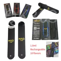 Mad Labs одноразовый вейп-ручка пустое картридж электронные сигареты USB.