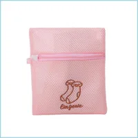 Sacchetti per lavanderia ispessimento sacchetti di lavaggio reggiseni pantaloni speciali sacchetti lavanderia tasca con cerniera cuscine