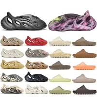 Slide sandali pantofole in schiuma vetrini di scivolo che eseguono la pietra di zolfo salvia minerale blu a sabbia pura cintura da uomo da uomo donna coggs ocra boosts''yezzies''yeezie'''350 sneaker