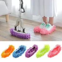 Hızlı paspas kapağı çok işlevli katı toz temizleyici ev banyo zemin ayakkabıları kapak temizleme paspas terlik 6 renk FY5629 B1018