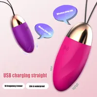 N￤hen des N￤hens weiblicher drahtloser tragbarer USB -Ladungsfrequenz starker Sto￟ wasserdicht verdeckter Sex Jump Ei leicht zu tragen stimuliert Dura