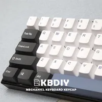 لوحات المفاتيح KBDIY ARCTIC Double S Cherry Profile ABS KEYCAP WHITE DYE-SUB مخصص GMK للوحة المفاتيح الميكانيكية 173 مجموعة CAP CAP 221018