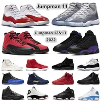 Jumpman 11 12 13 Мужские баскетбольные туфли платиновые оттенки разведка Согласование 72-10 Космическое джеме