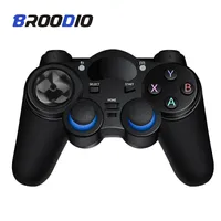 Game Controllers Joysticks BROODIO Wireless Gamepad Bluetooth Android PC Control Mobile Controller 24 G Joystick Joypad With OTG Converter For PS3 TV Box 221019