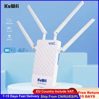 Маршрутизаторы Kuwfi 4G Outdoor LTE SIM -карта Wi -Fi Водонепроницаемое опорное отображение порта DMZ для 48 В камеры POE Switch 221019