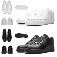 Classic af1 airforce1 Shoes Men Women 1 Low 07 Casual Triple White Black Mens Trainers Outdoor Sports Sneakers 36-46