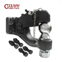 All Terrain Wheels Heavy Duty Pintle Hook Combo With 2 Inch Ball Trailer Hitch Towing Capacity 8 TON RV Parts Camper Accessories Caravan