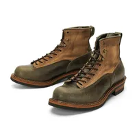 Boots Tooling Shoes Vintage Leather Martin Canvas Fight Botas for Men and Women Hightop Retro Paratrooper Buty 221019