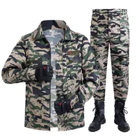 Giacche mimetiche maschili e pantaloni si adattano alle uniformi militari camicia da combattimento costumi di lavoro di riparazione di lavori tattici