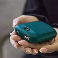 Raumheizungen Winter tragbares Mini USB Handwärmer wiederaufladbarer Taschenmobile Hände 4000mah doppelseitige schnelle Heizung 221018
