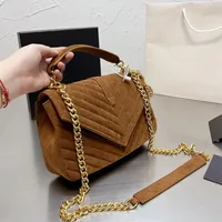 Shoulder Bag women Handbag quilted leather COLLEGE Luxury Designer chain Crossbody bags purse wallet