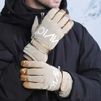 Fingrar handskar fem guantes ciclismo impermeables hombre manoplas invierno para deportes al aire libre cormer Motocicleta esqu pantalla tctil
